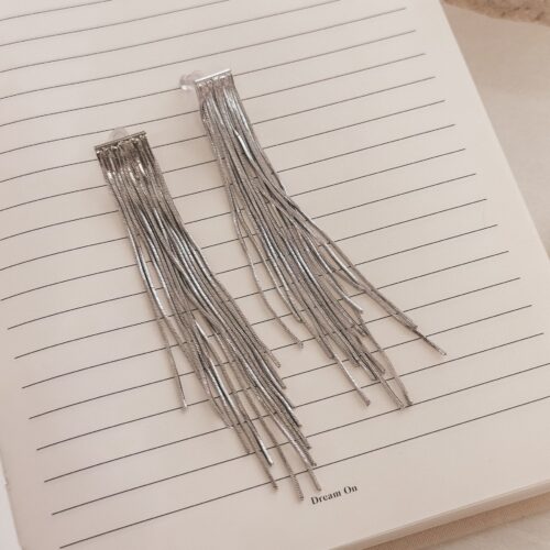 Lizzy Silver Earrings